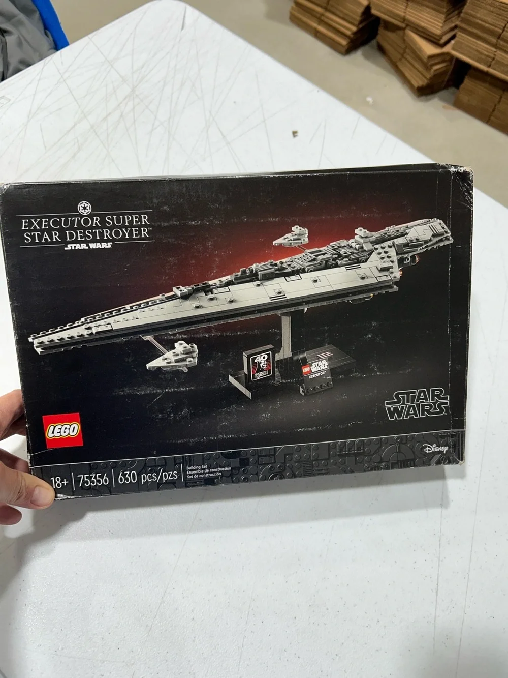 LEGO 75356 Star Wars Executor Super Star Destroyer - Gray - Open Box